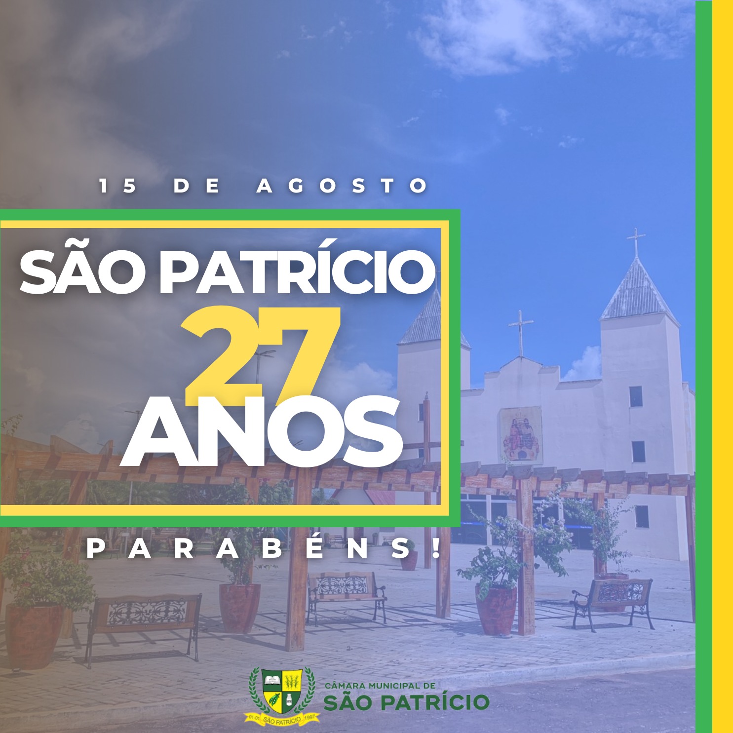 PARABÉNS SÃO PATRÍCIO!